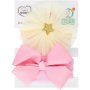 Made 4 Baby Bow & Flower Headband Pink