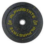 Alphastate 15KG Speckled Hi-temp Bumper Plate Pair