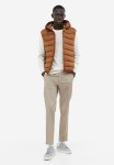 Padded Lightweight Gilet - Brown