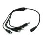 Cctv 1- 4 Way Splitter/dc Rd