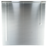 Silver Aluminium Venetian Blind 1000 X 1000 25MM