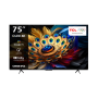 75 Qled 4K Google Tv With 3 HDMI 2 USB & Remote Control