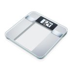 Beurer Diagnostic Bathroom Scale Bg 13 Measures Weight Fat Water Muscle & Bmi