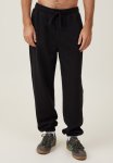 Cotton On Baggy Cuffed Track Pant - Black