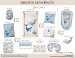 Cot Duvet Bedding Under The Sea Tranquility Set