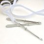 Elastic Band Threader Clip For Sewing Diy Belt Guide Needle Tool For Trousers 1PC White