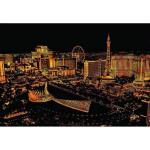 4AKID A3 Scratch Card Night View Series 2PC - Las Vegas