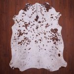 A Grade Nguni Hide 668 Brown white XL - Extra Large Brown white Speckled