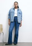 Bootcut High Jeans - Denim Blue