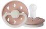 FRIGG Silicone Glow In The Dark Moon Pacifier - Blush - Size 2