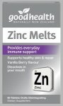 Good Health - Zinc Melts 60 Tablets