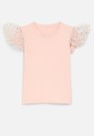PoP Candy Polka Dot Puff Sleeve Top - Pink