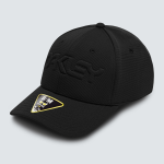 Oakley 6 Panel Stretch Hat Embossed - Blackout L xl