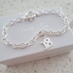 18TH Set - C3503+A70 - 18TH Birthday Charm Bracelet With 18 Charm