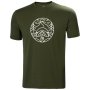 Men's Skog Recycled Graphic T-Shirt - 469 Forest Night / M