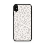 Custom Printed Tpu Cases - Apple Iphone XS Max & 39 Grey Leopard Print& 39 By