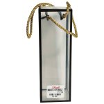 Clear Bag box W handle 7 X 7 X 14 Cm