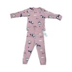 Pajamas Long Sleeves Bunny Lilac 6-12M