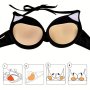 2 Pairs Silicone Bra Insert Pads Invisible Anti-convex Chest Enhancer Pads Women's Lingerie & Underwear Accessories