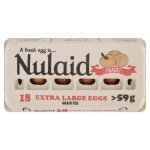 Nulaid Extra Large Eggs 18 Pack