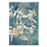 Botany Blue 9 Art Print - 100CM X 150CM No Frame Print Only