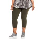 Plus Size Essential Cropped Legging - Fatigue