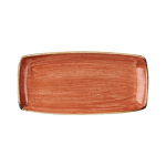 Churchill Spiced Orange Oblong Plate 35 X 18.5CM Set Of 6