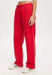 Cotton On Summer Fleece Straight Leg Pant - Crimson Red