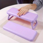 1PC Folding Nail Armrest Manicure Technician Hand Support Nail Art Hand Pillow Wrist Rest Stand For Salon Portable Scaffold Nail