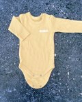Woolworths Yellow Ribbed Baby Grow Newborn