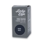 Cold Water Fabric Dye Kit With Fixative - Dark Navy