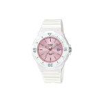 Casio White Resin Band Casual Kid's Analog Watch LRW-200H-4E3V