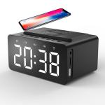 Snug Wireless Charger & Clock Speaker- 10W