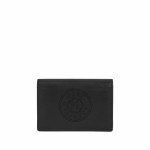 K circle Flap Cardholder -black nickel