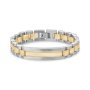 Arz Bracelet Watch Link Id Steel & Gold 12MM - 9