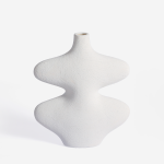 Salt Vase - White
