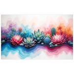 Rectangle Tablecloth - Protea Succulent Symphony