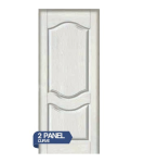 Door White 2 Panel Curve Deep Moulded Safedor