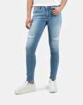 New Luz Premium Soft Feel Skinny Jeans - W32 L30 Blue