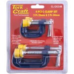 Tork Craft C-clamp 4PC Set