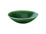 Large Glazed Stoneware Serving Bowl 30CM Fig Green