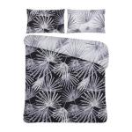 Always Black Floral King Duvet Cover