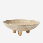 Three-footed Wooden Bowl