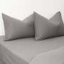 Jersey Knit Fitted SHEET Charcoal - Queen XL 152X200CM