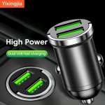 New Car-mounted MINI Phone Charger With Pd+usb Fast Charging Hidden Flash Charging Charging Car Electronics