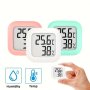 Compact Lcd Digital Thermometer & Hygrometer - Precise Home Temperature & Humidity Monitor Battery-powered Non-rechargeable