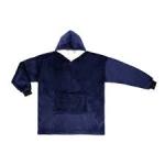 Plush Ultra Blanket Huggle Hoodie Winter Soft Warm Blend Fleece Jacket Sweatshirt Robe