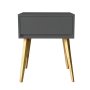 Fihlo One Drawer Side Table - Grey