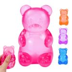 Gummy Bear Squishy Stress Bear Taba Squishy Taba Squishy Toys For Kids Stress Balls Valentines Day Gifts Birthday Gifts Party Fa