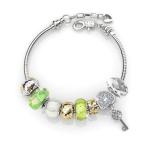 DESTINY Madison Green Bracelet With Swarovski Crystal